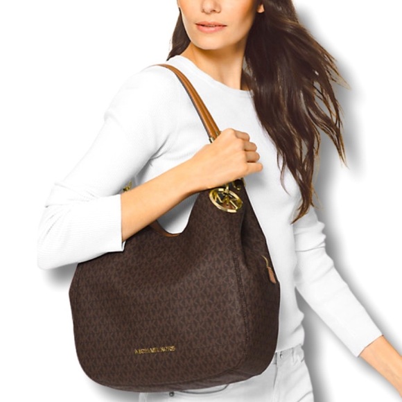 NWT Michael Kors large Lillie Shoulder Tote with storage bag - Picture 1 of 7